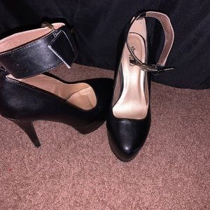 Black heels